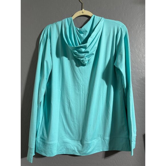 01. Algo Boys Quick Dry Performance Full Zip Sweater Size XL 16/18 NWOT - Picture 3 of 5